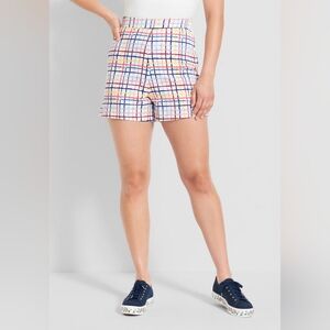 NWT ModCloth x Collectif Summer Party Streamers Shorts Plus Size 14 (UK 18)